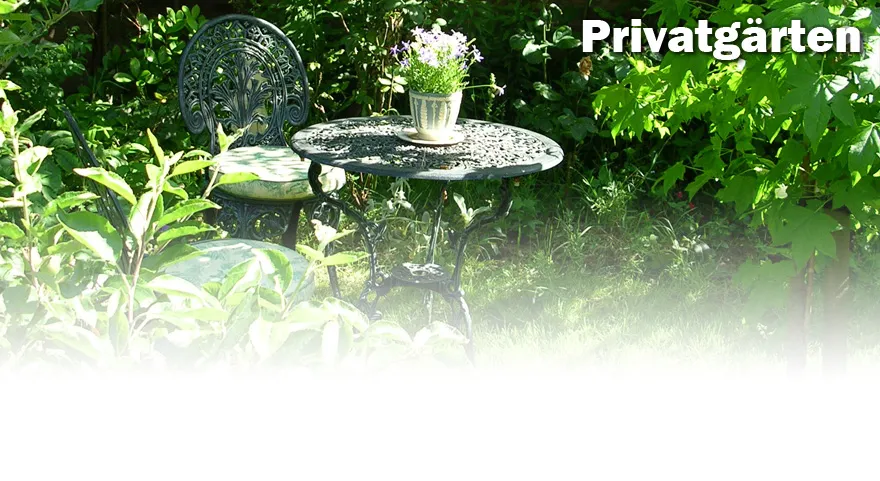 Privatgärten